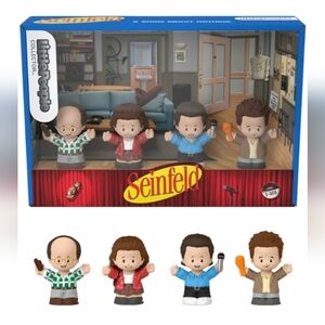 Little People Collector Seinfeld TV Series Special Edition Set 4 Figures